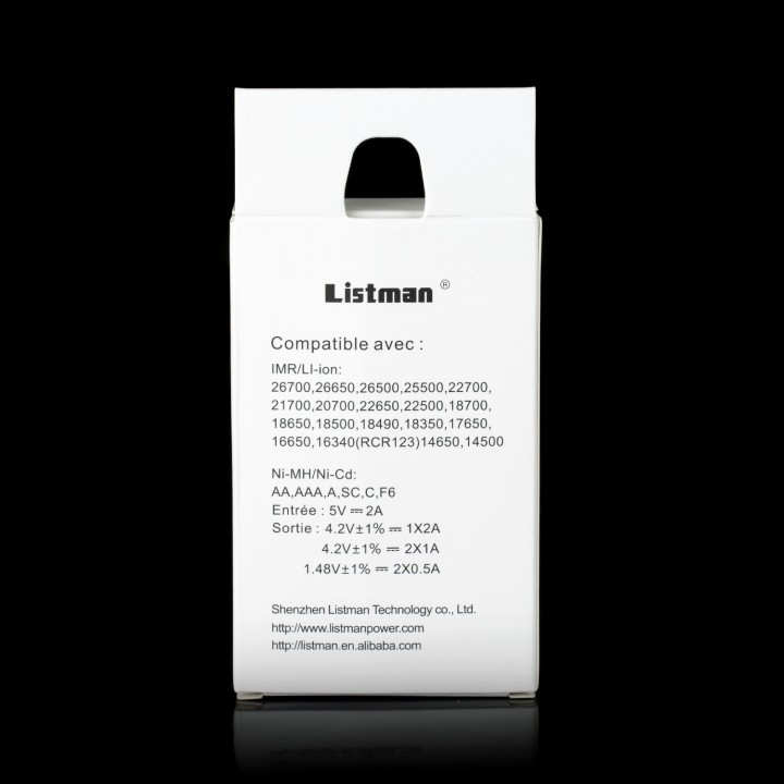 Chargeur d'accus Listman L2 | FUU