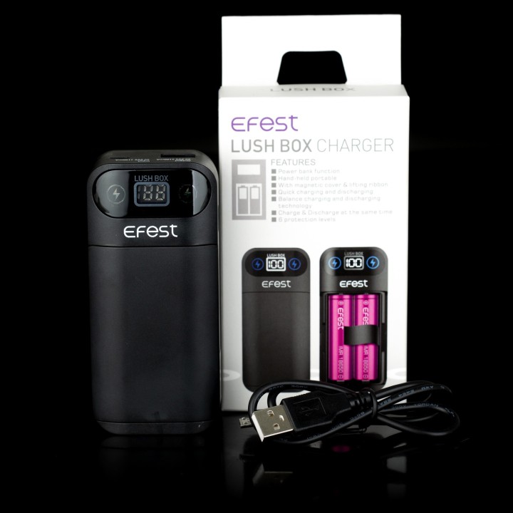Chargeur/Powerbank Efest Lush Box | FUU
