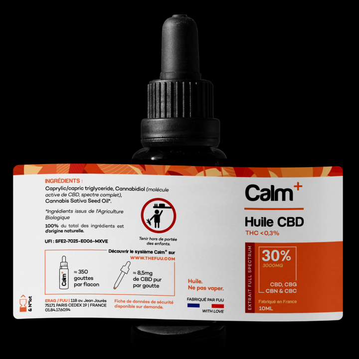 CBD Oil 30% | Calm+ | FUU