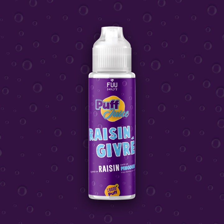 Raisin Givré | Puff Juices 50ml | FUU