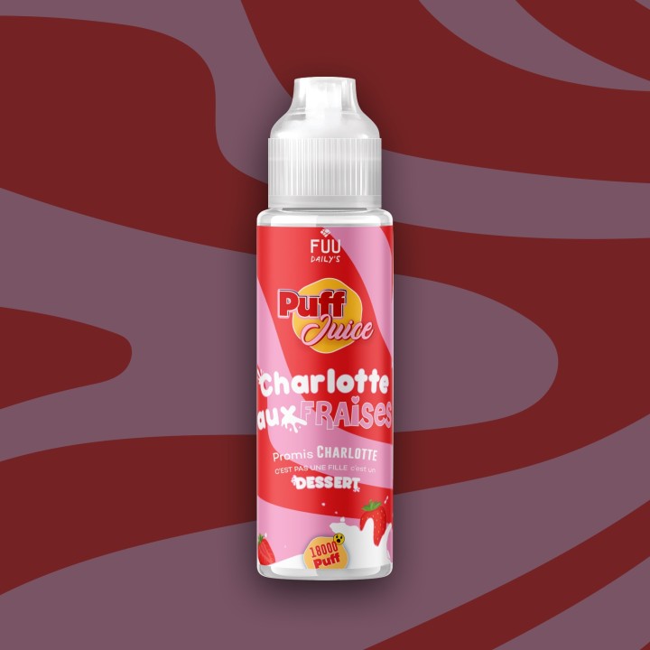 Charlotte aux fraises| Puff Juice 50ml | FUU