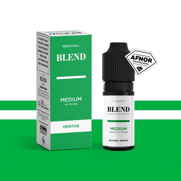 BLEND Menthol Medium | Blendsalt Technology | FUU