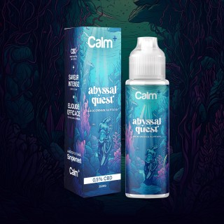 Calm+ Abyssal Quest e liquide au cbd format 50 dans 75 ml - arreter de fumer
