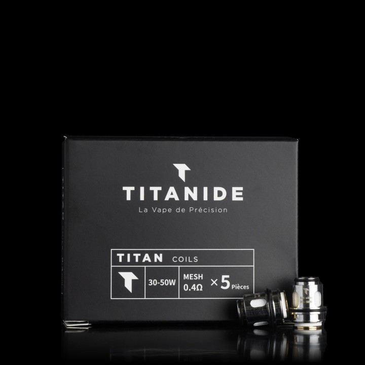 Lot de 5 résistances Titan Titanide