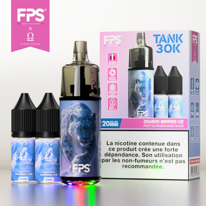 FPS - Tank 30K - Cloud Empire Dragon Berries Ice 20mg