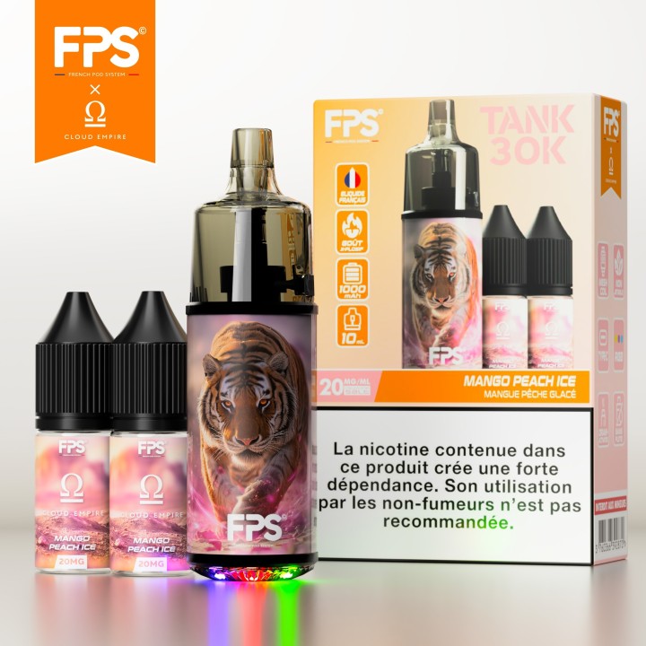 FPS - Tank 30K - Cloud Empire Mango Peach Ice 20mg