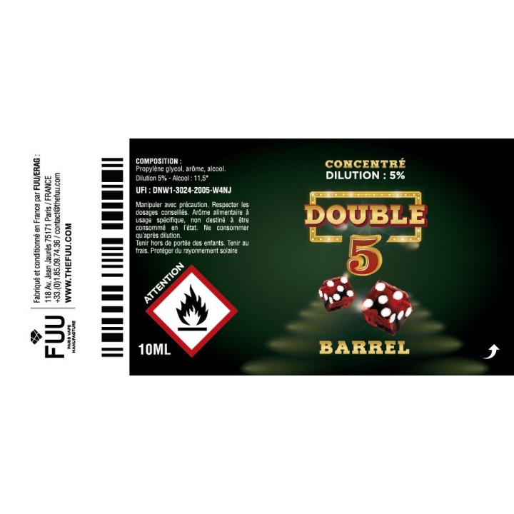 Barrel | Double 5 | Concentrés | FUU