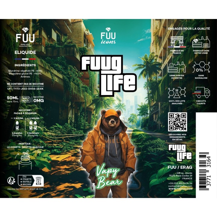 VAPY BEAR| FUUG LIFE V2