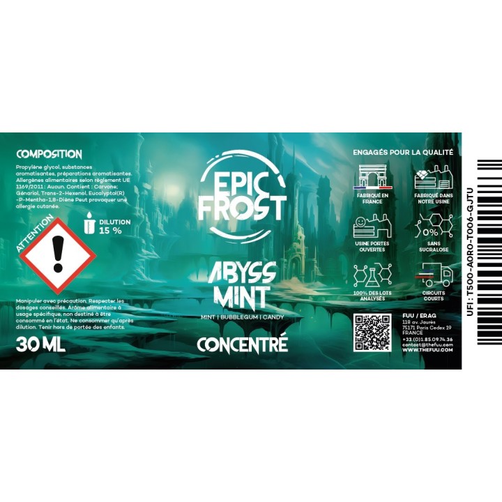 Abyss Mint 30ml | FUU Concentrés
