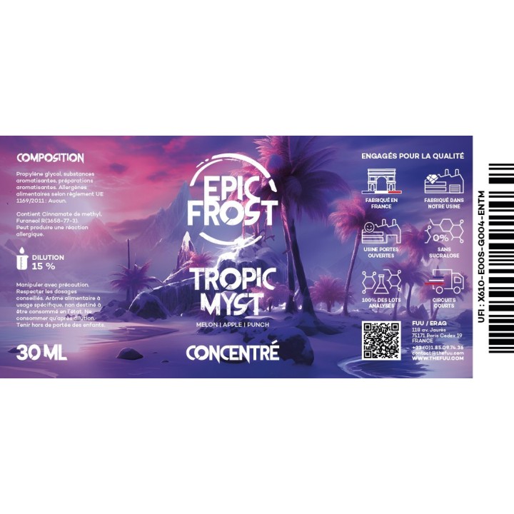 Tropic Myst 30ml | FUU Concentrés