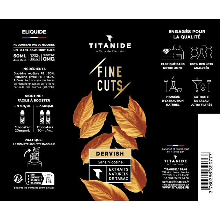 Fine Cuts 50ml | Dervish