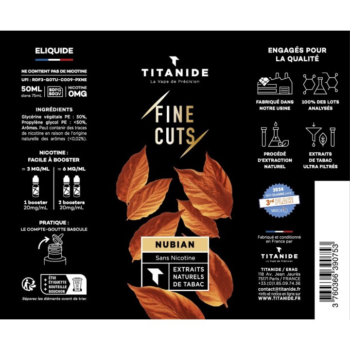 Fine Cuts 50ml | Nubian