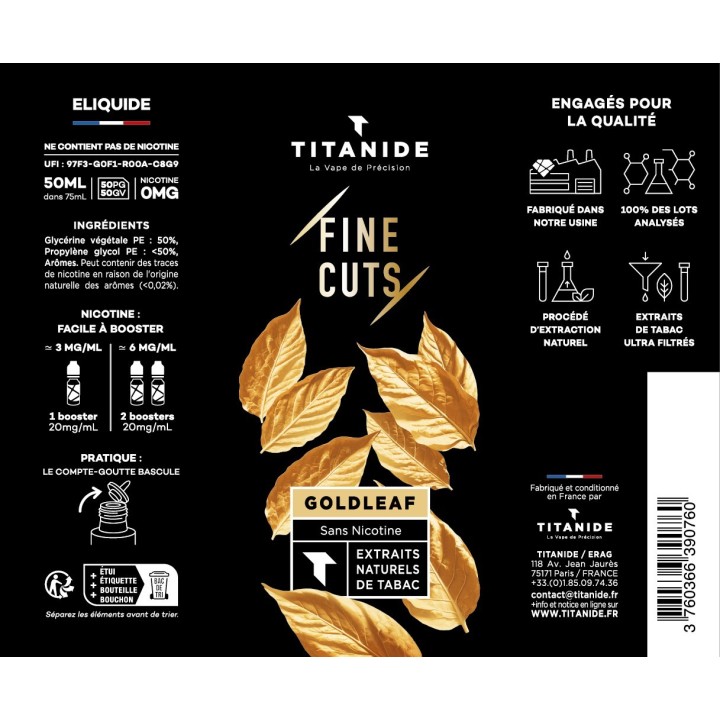 Fine Cuts 50ml| Goldleaf