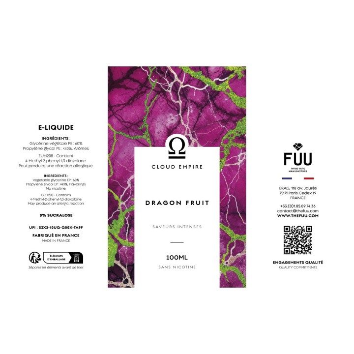 Cloud Empire 100ml | Dragon Fruit