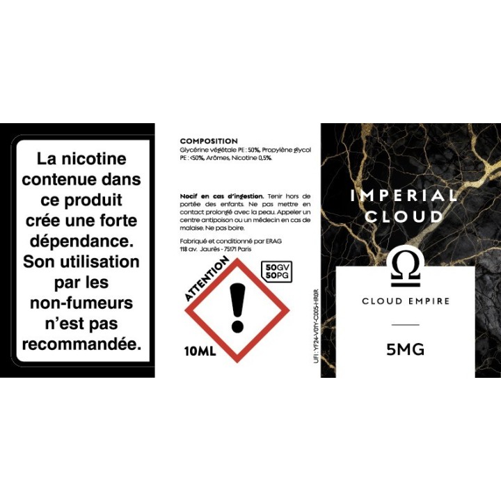 Cloud Empire 10ml | Impérial Cloud