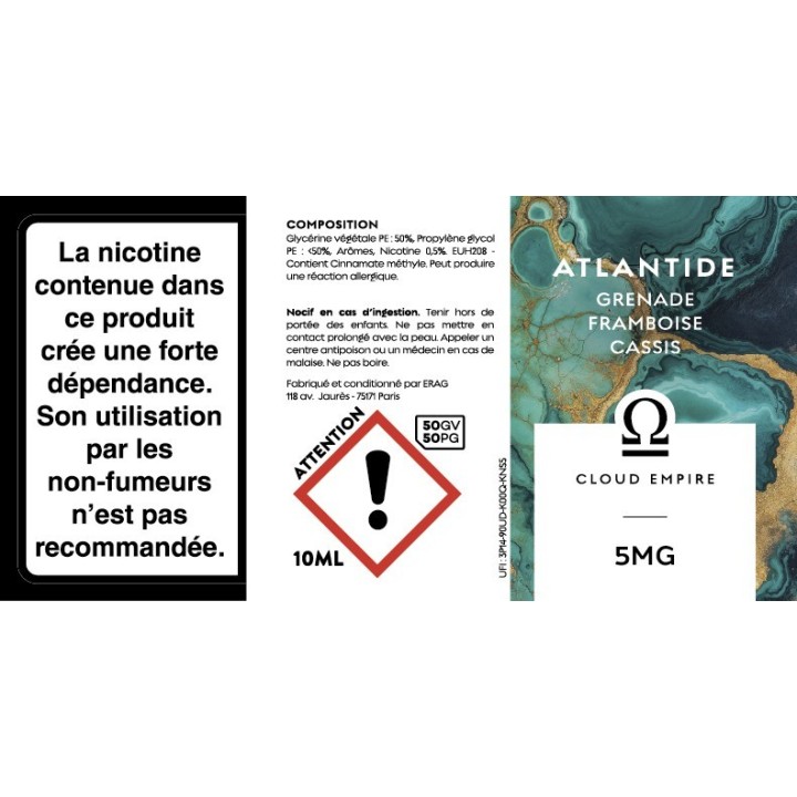 Cloud Empire 10ml | Atlantide