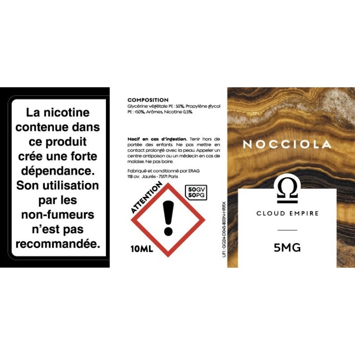 Cloud Empire 10ml | Nocciola