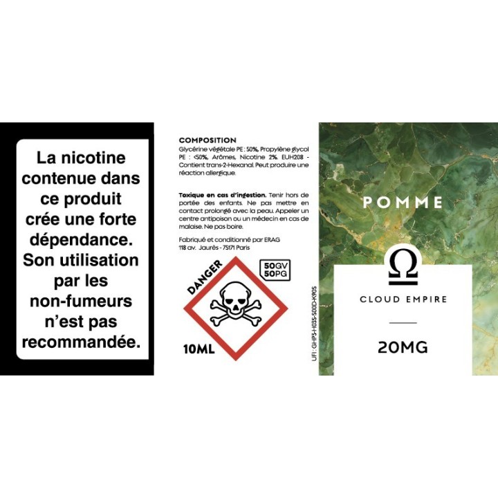 Cloud Empire 10ml | Pomme