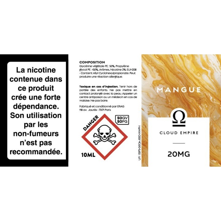 Cloud Empire 10ml | Mangue