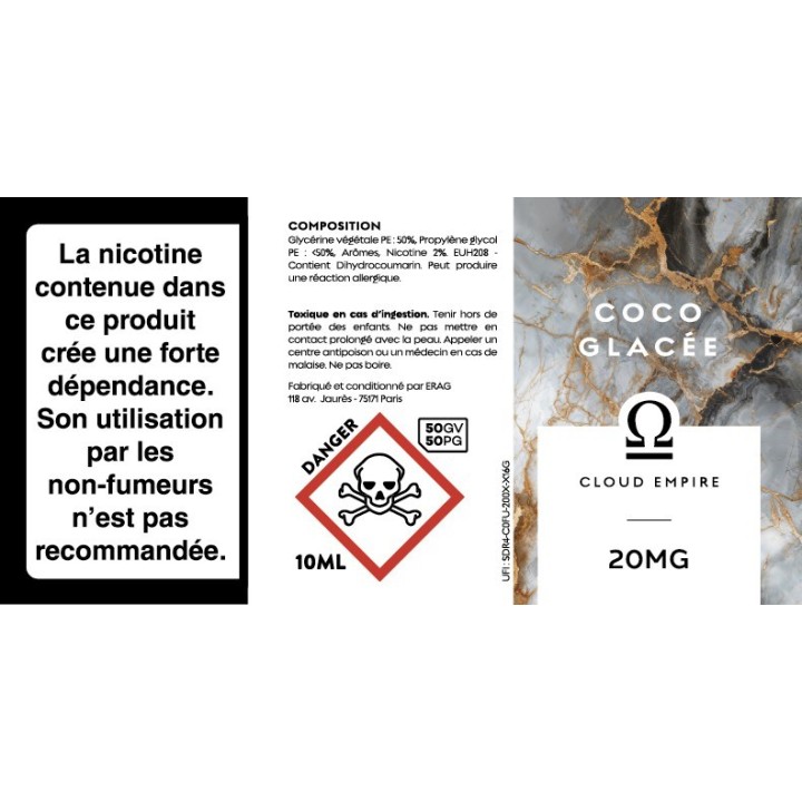 Cloud Empire 10ml | Coco Glacée