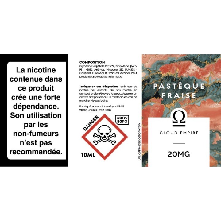 Cloud Empire 10ml | Pastèque Fraise