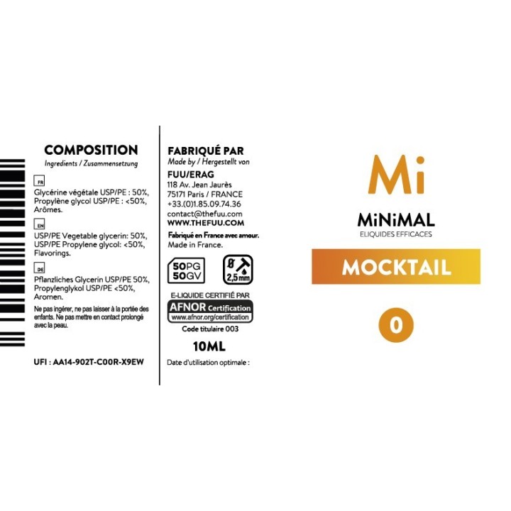 MiNiMAL | Mocktail