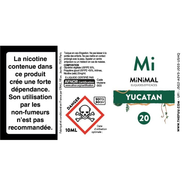 MINIMAL Yucatan 10ml | FUU