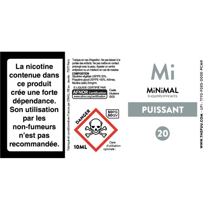 MINIMAL Tough 10ml | FUU