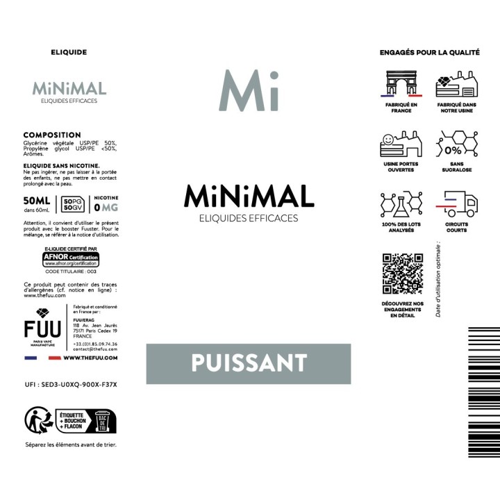 MINIMAL Puissant Big Size | FUU