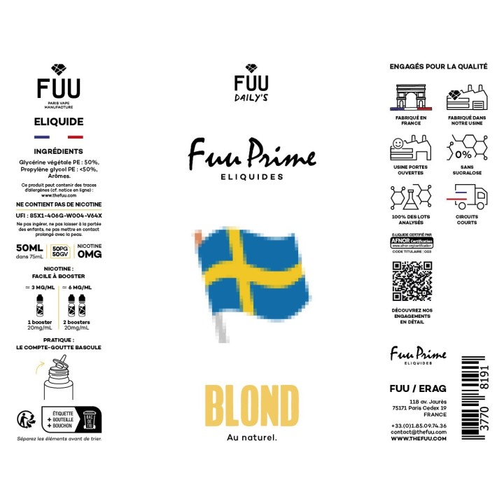 Blond 50ml | FUU Prime