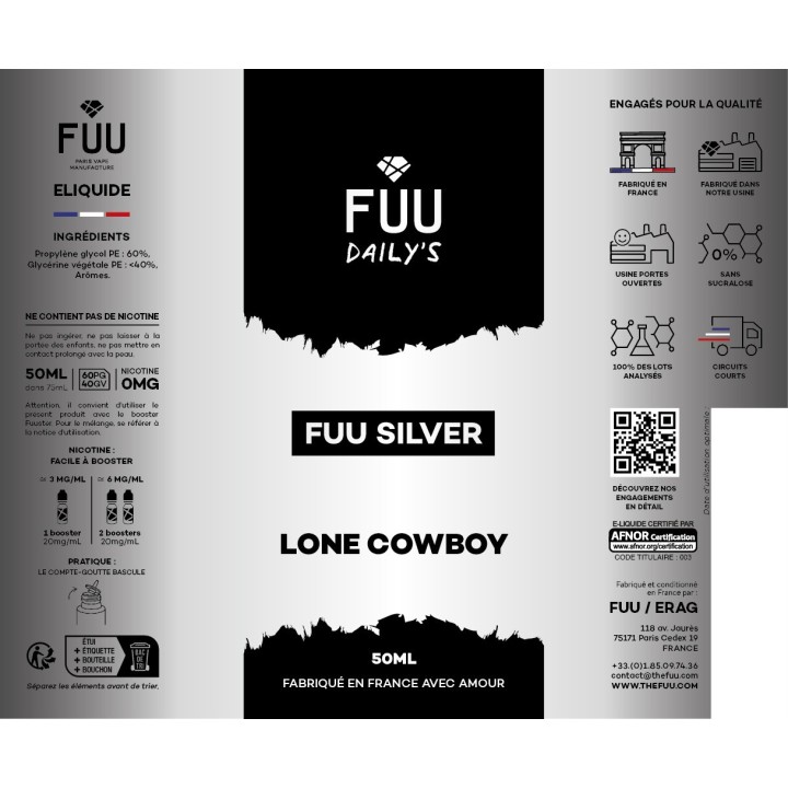 Lone Cowboy 50ml |FUU