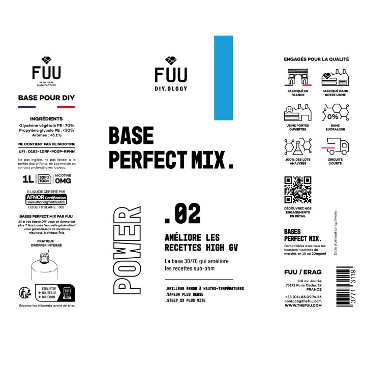 Base .02 Power - 1L | Perfect Mix