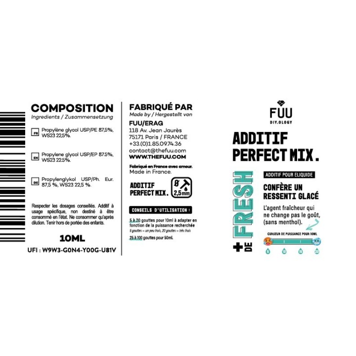 Plus de Fresh | Perfect Mix Additifs