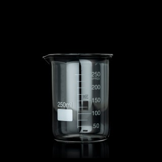 FUU - Beaker Borosilicate 250ml Low Form