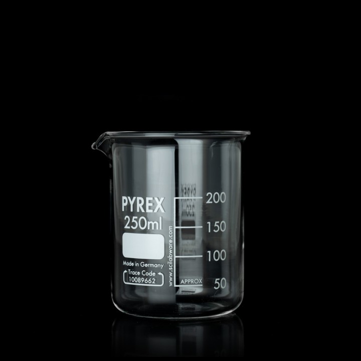 FUU - Bécher forme basse 250 ml Pyrex