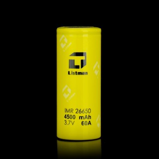 Accu Listman 26650 4500mAh 60A