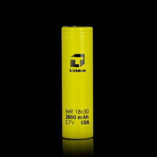 Accu Listman 18650 2600mAh 60A