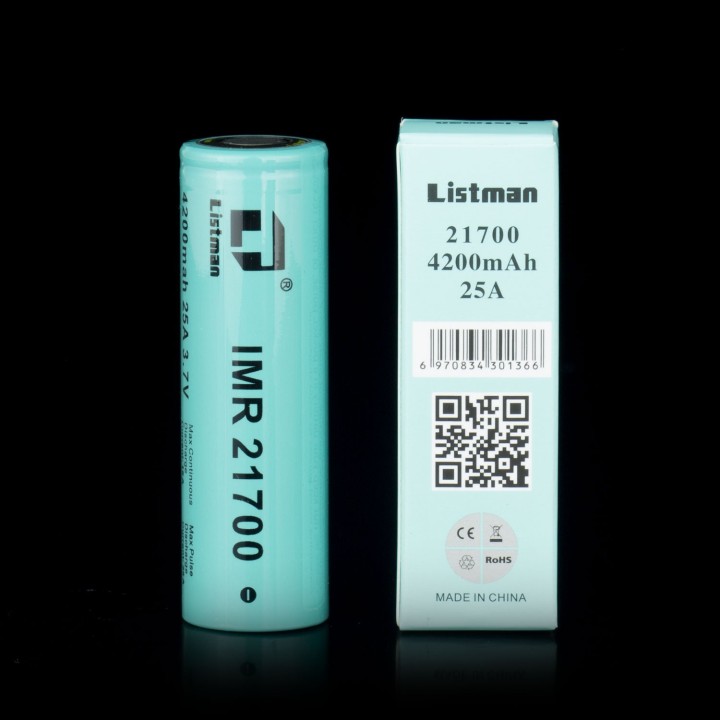 Accu Listman 21700 4200mAh 25A | FUU